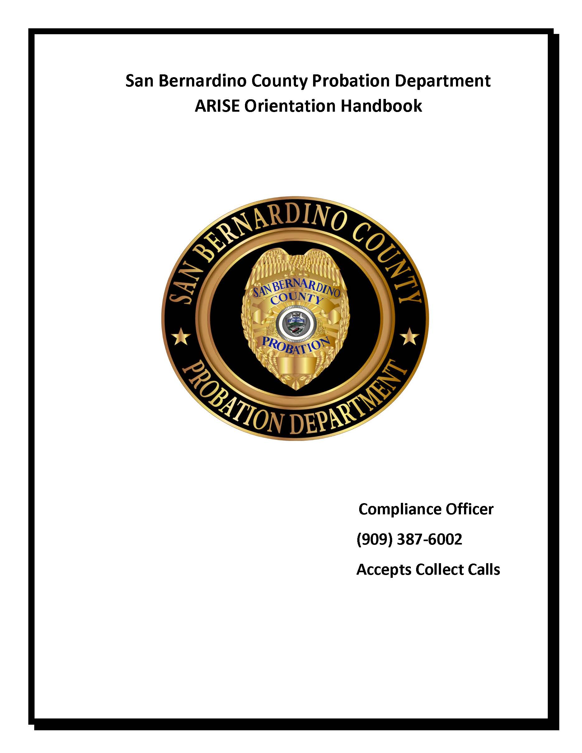 ARISE Program – San Bernardino County Probation