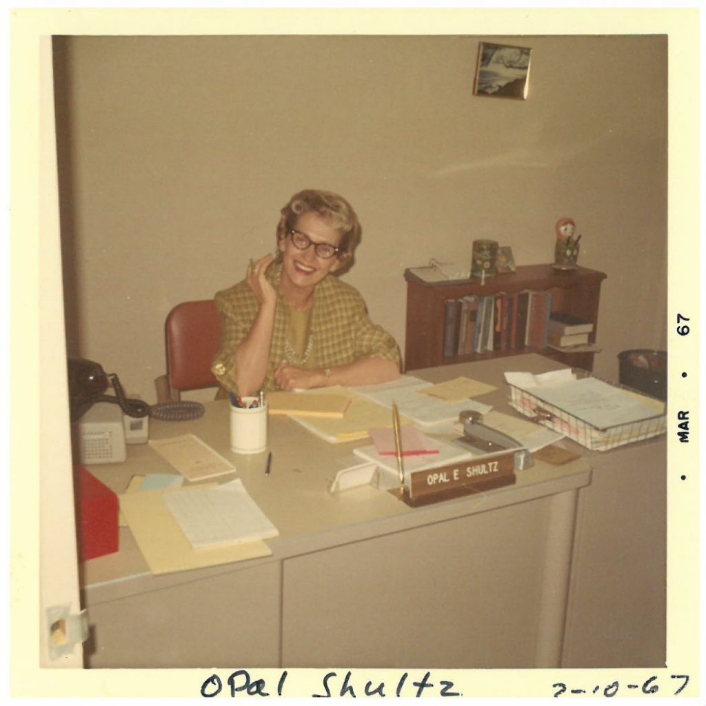 SPO Opal Shultz, 1967