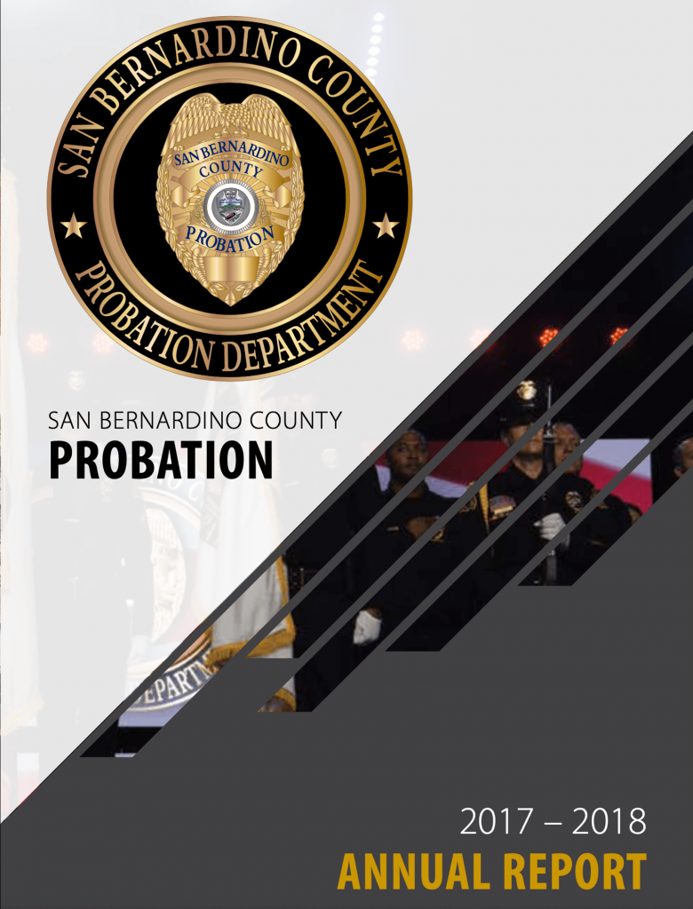 San Bernardino County Probation Annual Report 2017-2018