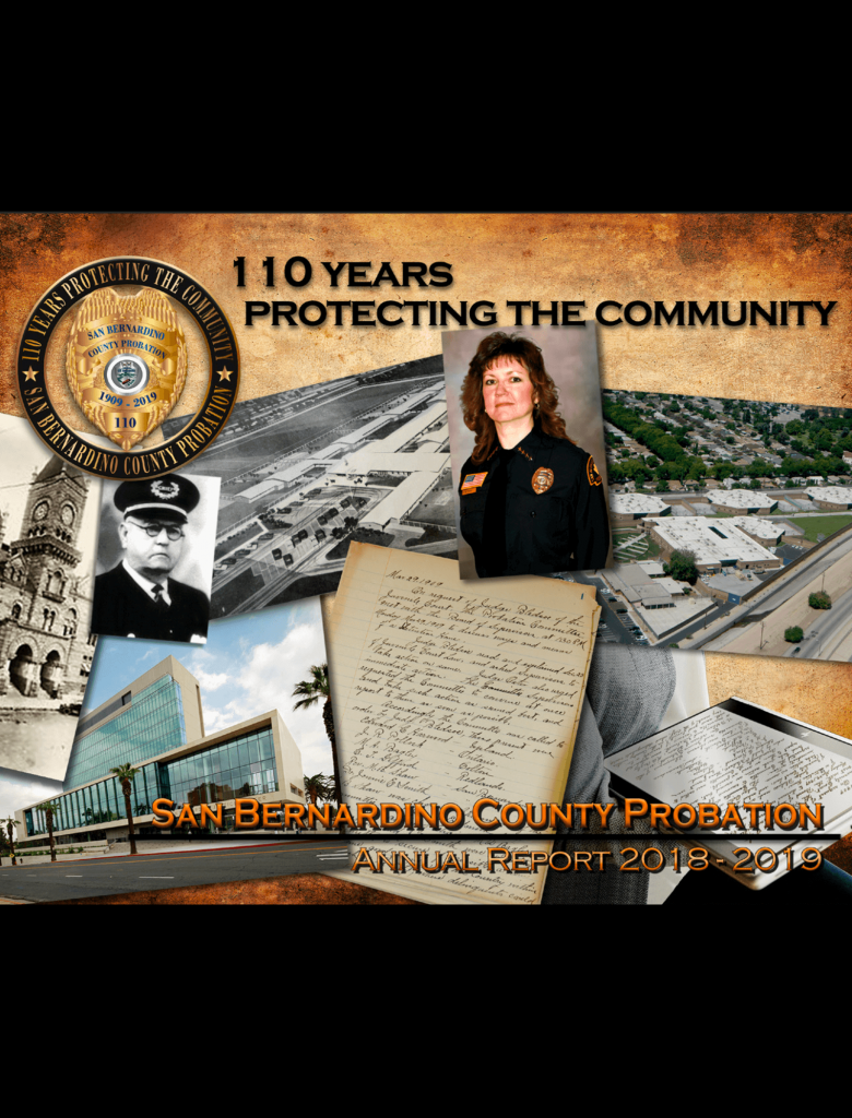 San Bernardino County Probation Annual Report 2018-2019