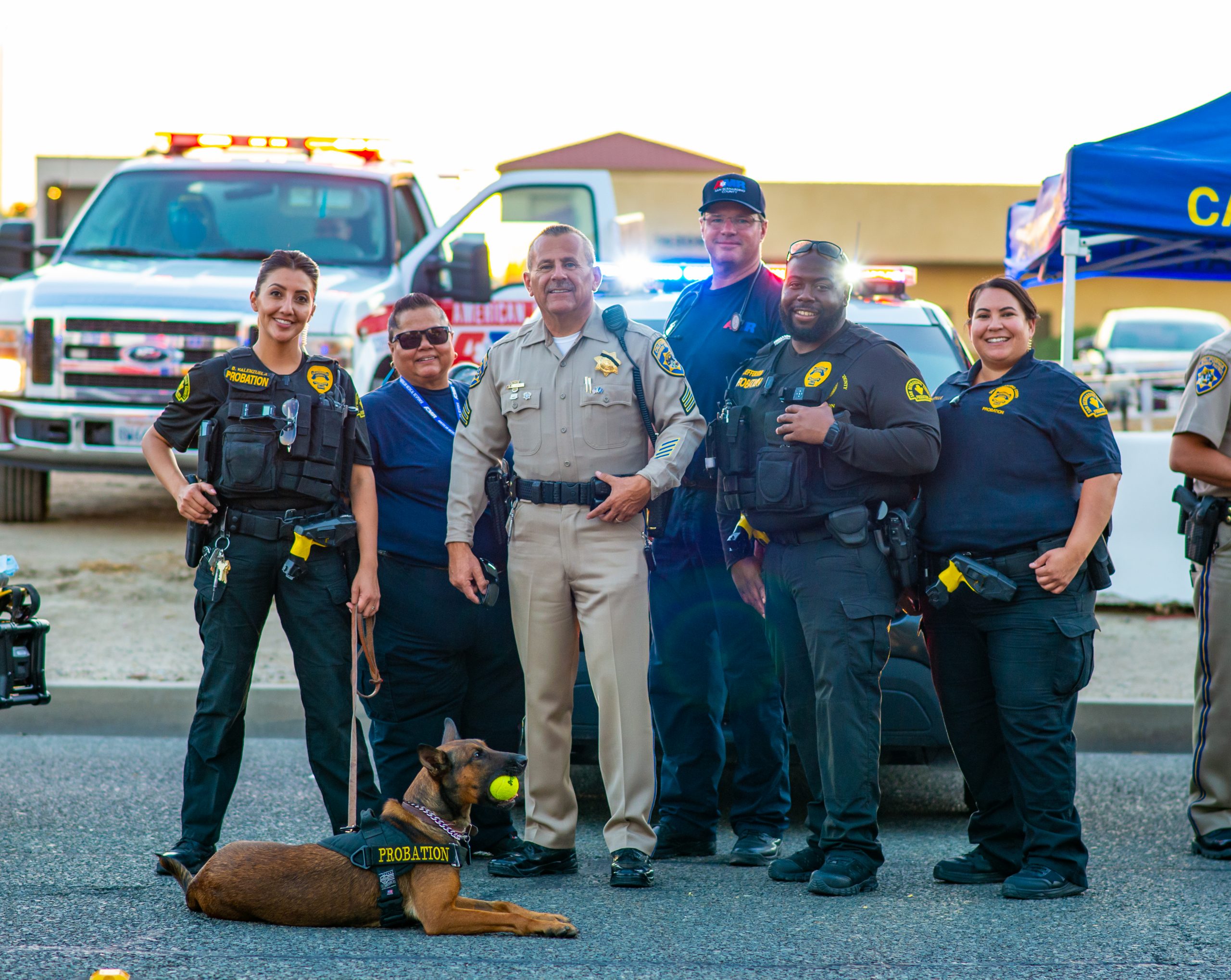 SBCProbation at Apple Valley National Night Out